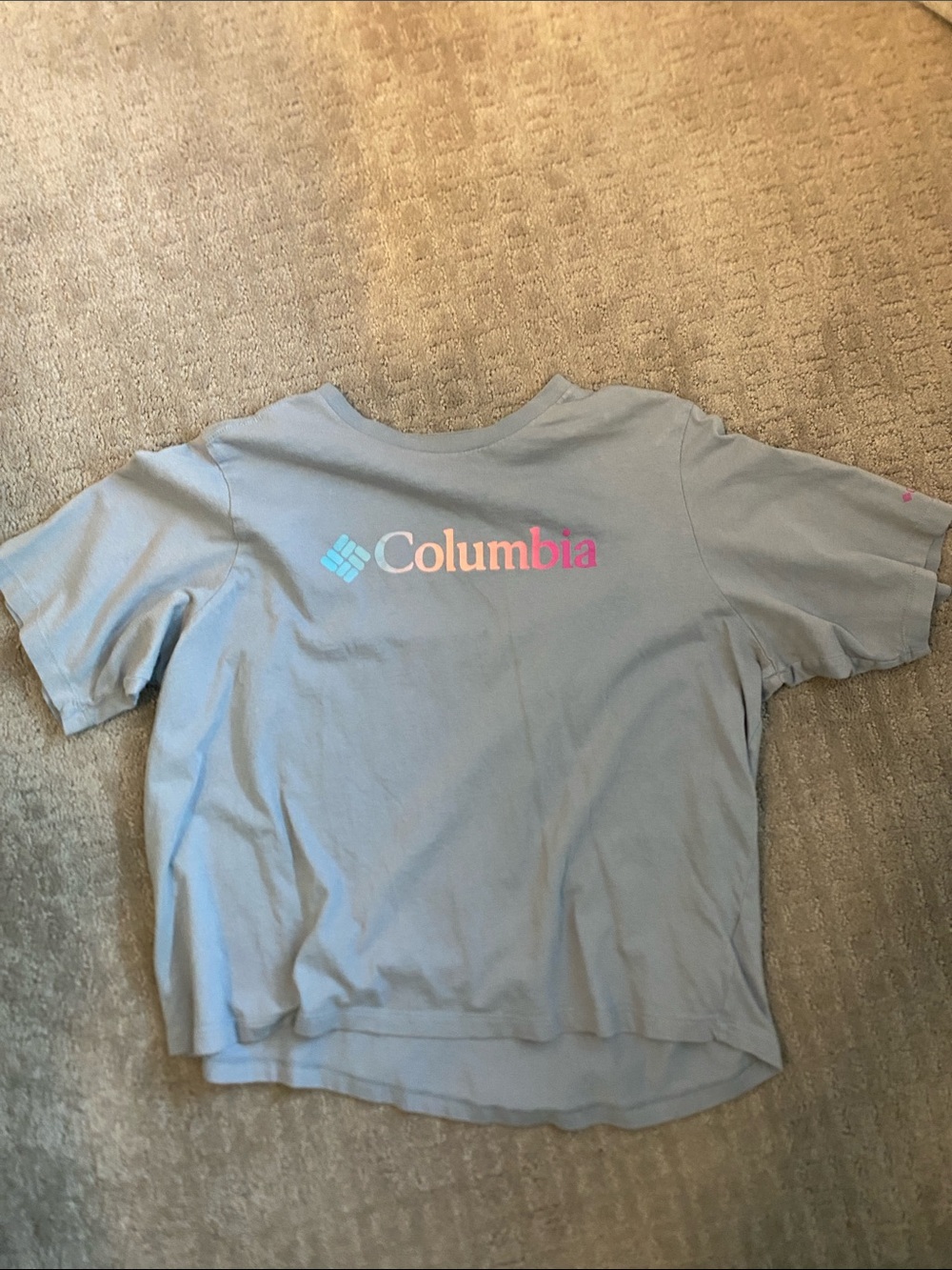 Columbia cropped t-shirt